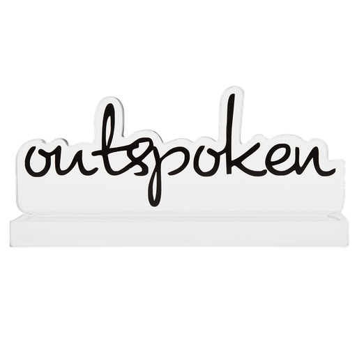 Outspoken Logo Block